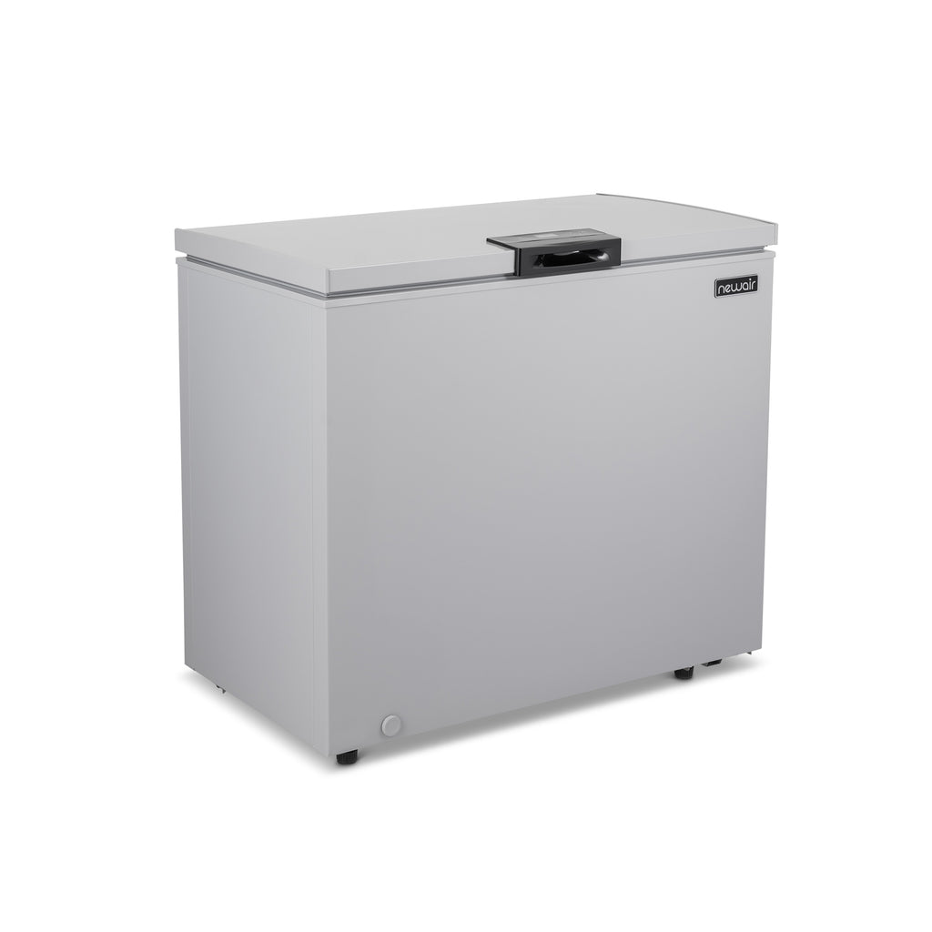 Newair 5 Cu. Ft. Mini Deep Chest Freezer and Refrigerator in Gray with  Digital Temperature Control, Fast Freeze Mode, Stay-Open Lid, Removeable 