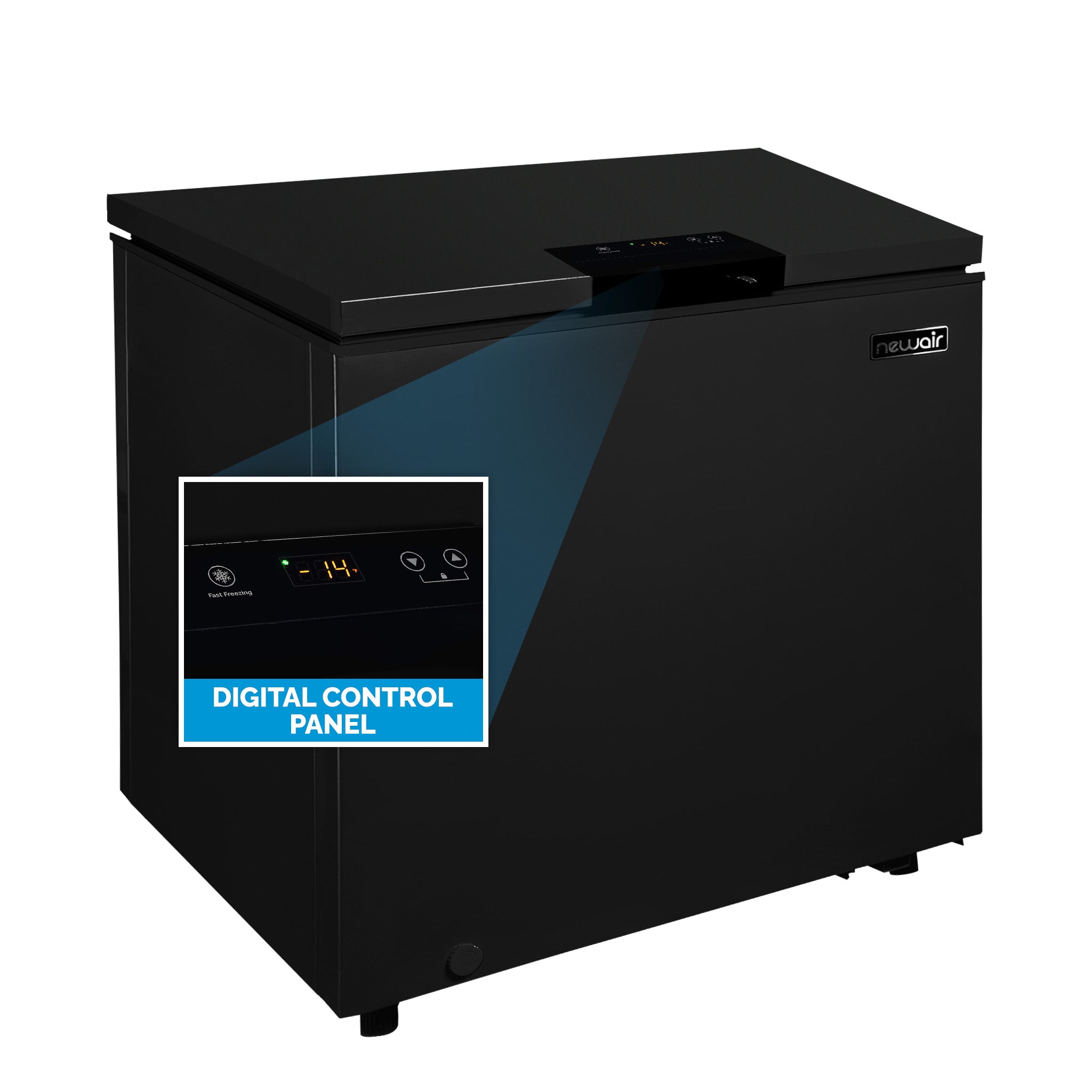NewAir 5.0 Cu. Ft. Compact Chest Freezer in Black – Newair