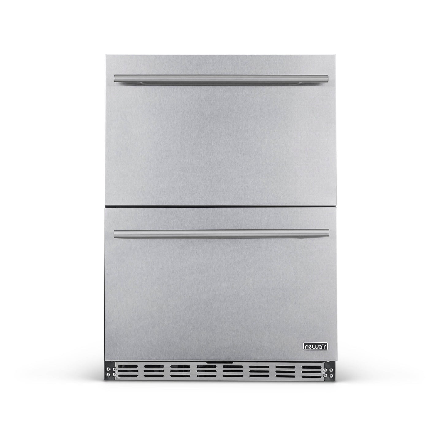 Newair® 80-can and 20-bottle Built-In/Freestanding Beverage Fridge - 24"