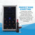 Newair Freestanding 43 Bottle Dual Zone Wine Fridge in Stainless Steel with Adjustable Racks Wine Coolers