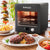 Luma Electric Steak Oven Right Front with food