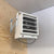 Newair Hardwired Electric Garage Heater, Ceiling Mounted with Adjustable Louvers and Tilt Head, Heats up to 500 sq. ft. of Space Garage Heaters    