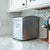 Newair Countertop Ice Maker, 28 lbs. of Ice a Day, 3 Ice Sizes, BPA-Free Parts Ice Makers    Silver