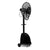 Newair 26” Pedestal Misting Fan with 8700 CFM of Power, Adjustable Mist Settings, Water Tank and 3 Fan Speeds, Perfect for the Patio, Back Yard, or Outdoor Dining Space Misting Fans    