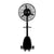 Newair 26” Pedestal Misting Fan with 8700 CFM of Power, Adjustable Mist Settings, Water Tank and 3 Fan Speeds, Perfect for the Patio, Back Yard, or Outdoor Dining Space Misting Fans    