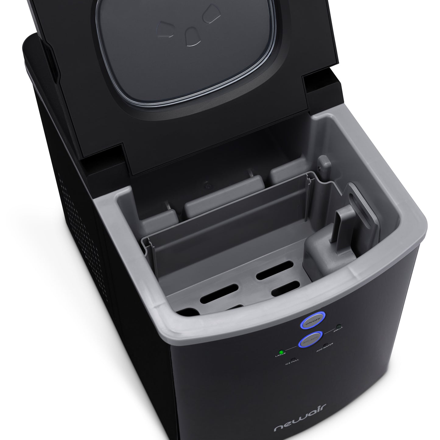 Newair® Countertop Ice Maker. Bullet Ice, 33 lbs/day - Black