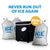 Newair Countertop Ice Maker, 28 lbs. of Ice a Day, 3 Ice Sizes, BPA-Free Parts Ice Makers    Black