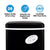 Newair Countertop Ice Maker, 28 lbs. of Ice a Day, 3 Ice Sizes, BPA-Free Parts Ice Makers    Black