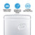 Newair Countertop Ice Maker, 28 lbs. of Ice a Day, 3 Ice Sizes, BPA-Free Parts Ice Makers    Silver