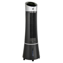 Luma Comfort 2-in-1 Evaporative Cooler and Tower Fan, 100 sq. ft., Compact Design with 3 Fan Speeds and Easy Glide Casters Residential Evaporative Coolers    