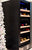 Newair 15” Built-in 29 Bottle Dual Zone Wine Fridge in Black Stainless Steel Wine Coolers