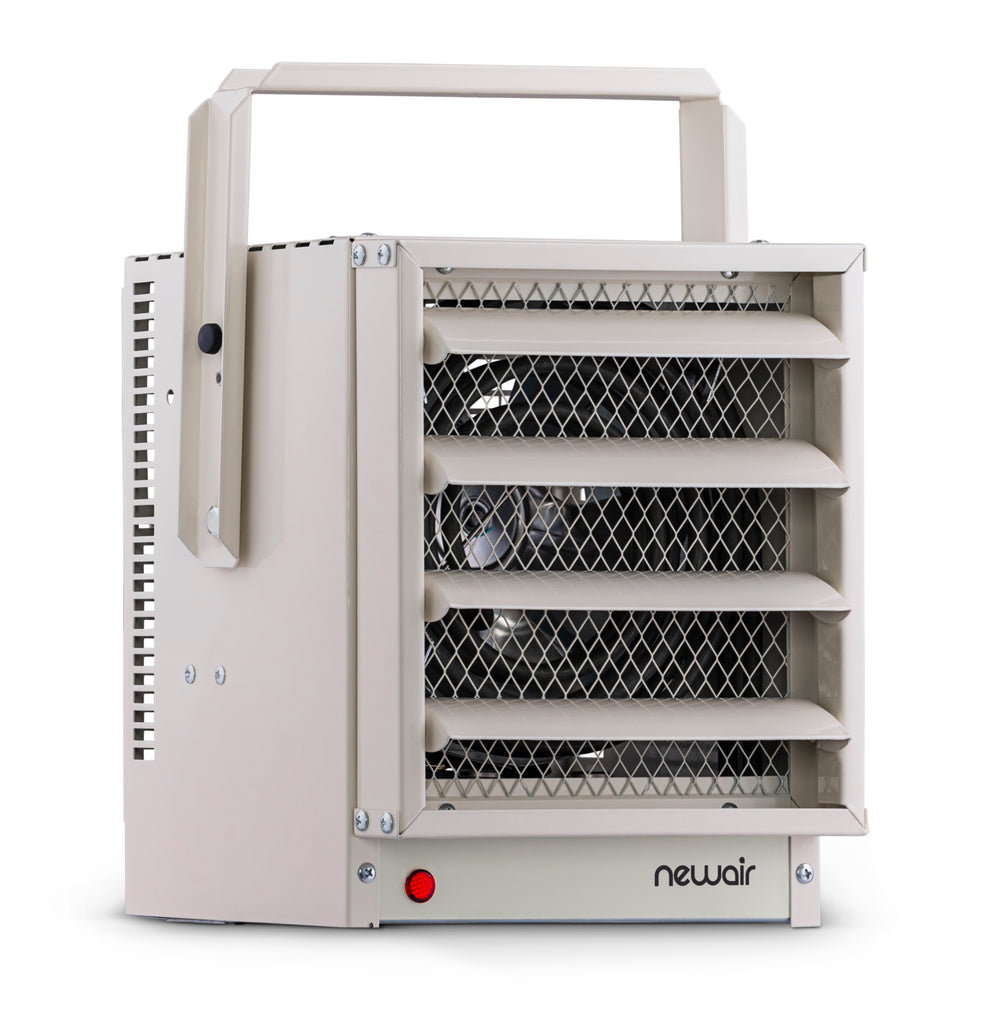 Newair Hardwired Electric Garage Heater, Ceiling Mounted with Adjustable  Louvers and Tilt Head, Heats up to 500 sq. ft. of Space