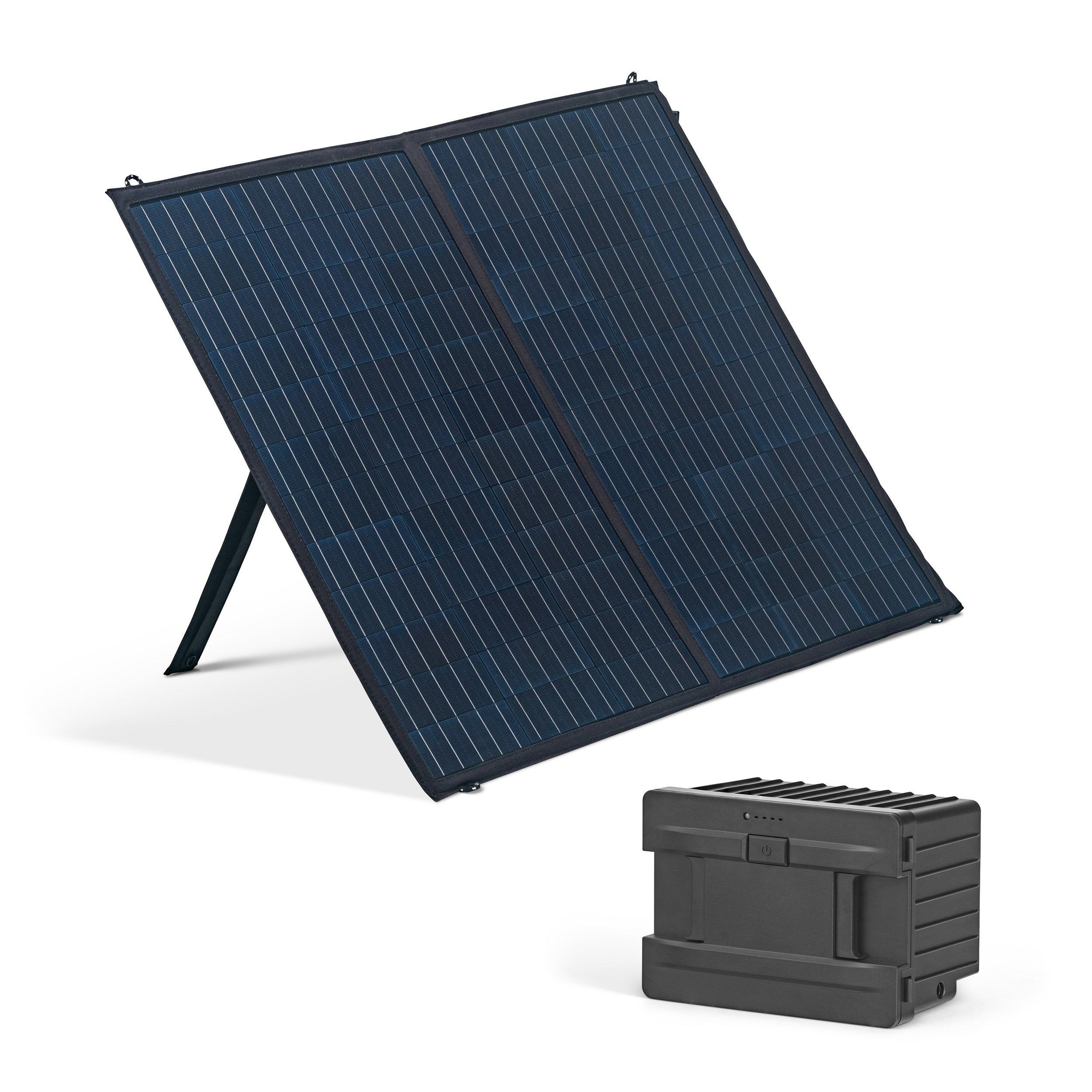 Newair Solar Generator Kit with 100W Solar Panel and 173W Removeable/R
