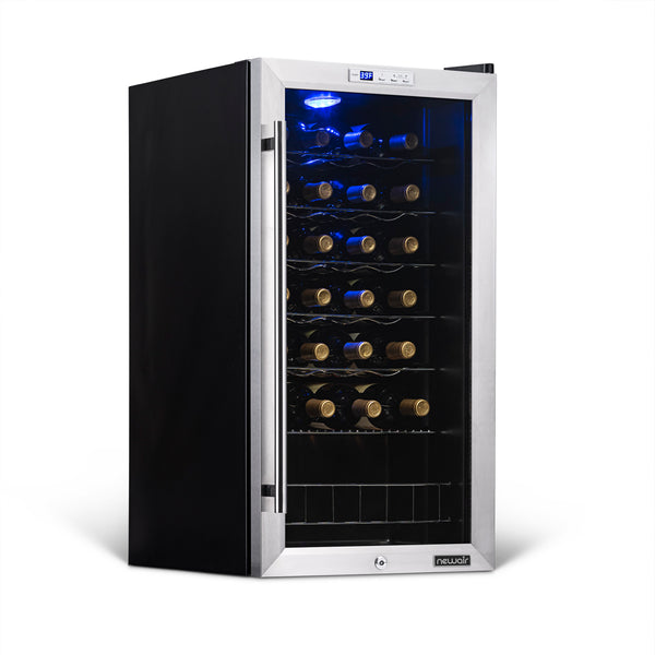 Newair Freestanding 27 Bottle Compressor Wine Fridge Wine Coolers