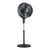 Newair Outdoor Misting Fan and Pedestal Fan in Black, Cools 500 sq. ft. with 3 Fan Speeds and Wide-Angle Oscillation Misting Fans    