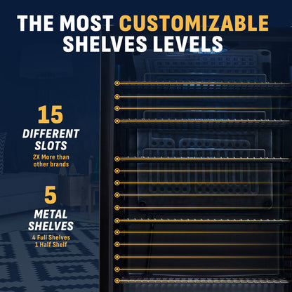 newair®-126-can-freestanding-black-beverage-fridge-18-8