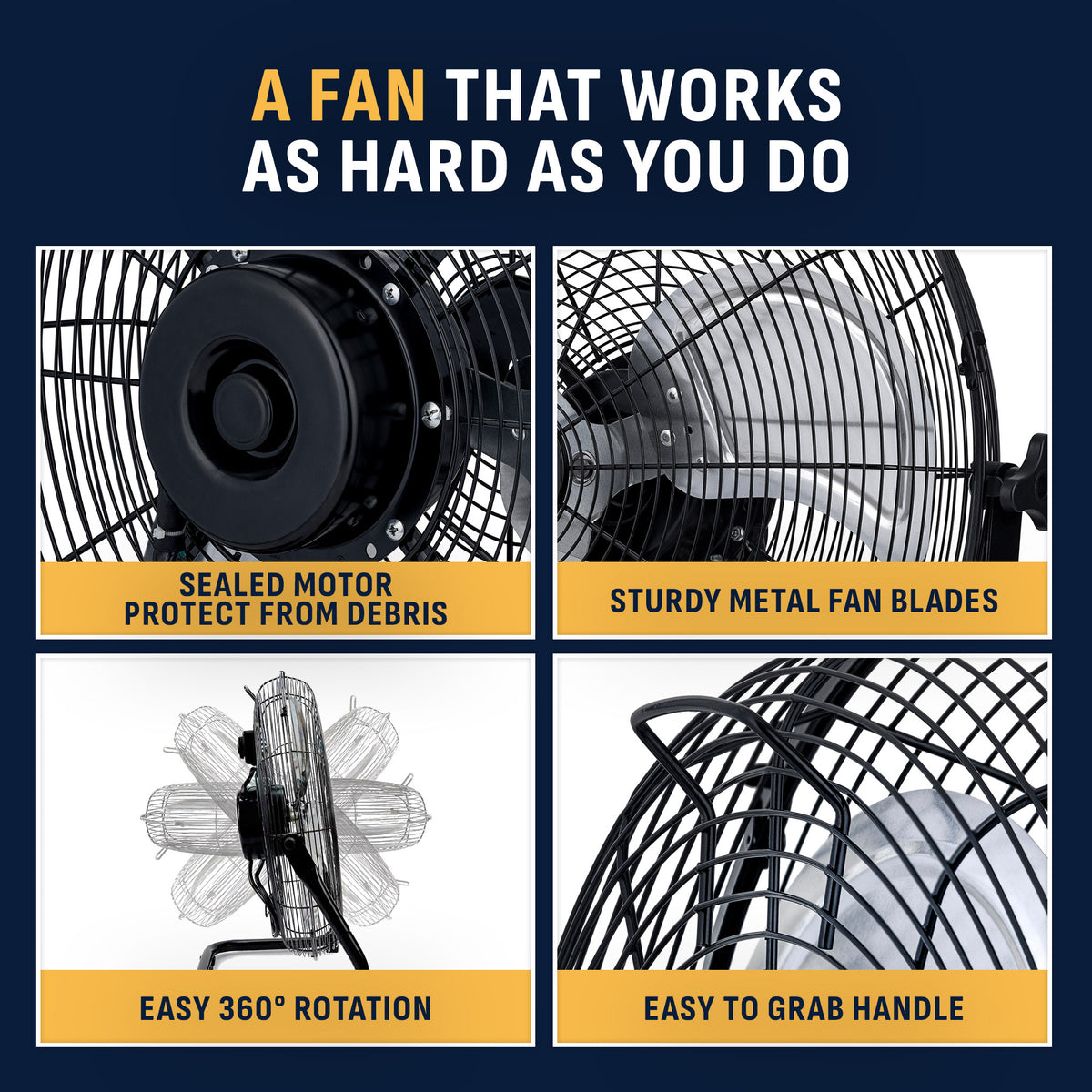 Newair® 18" Portable Floor Fan