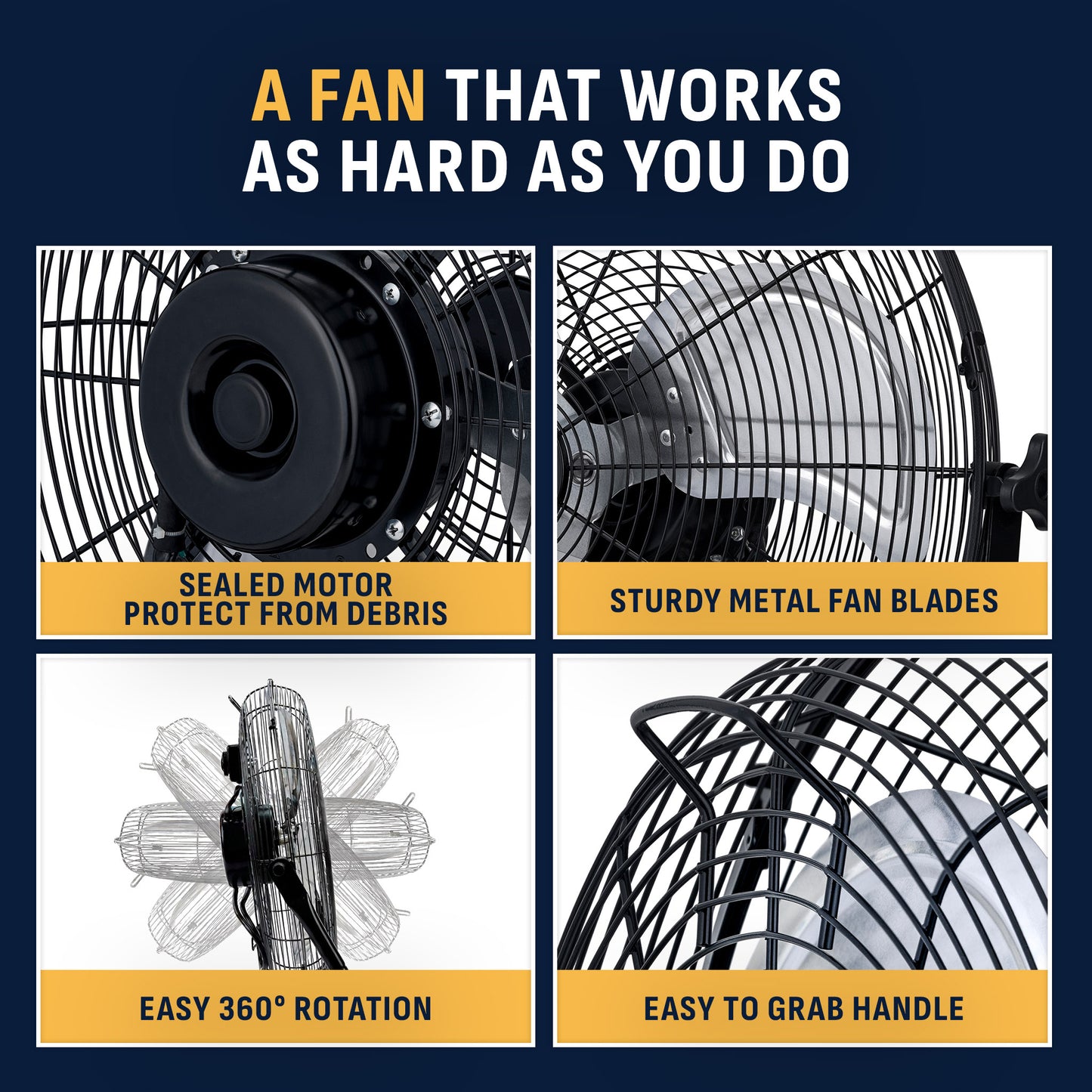 Newair® 18" Wall-Mounted Fan