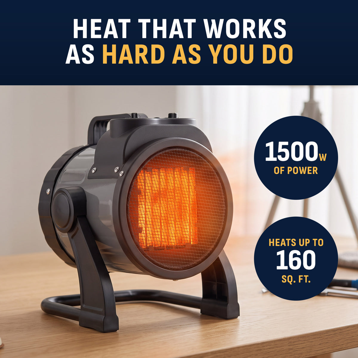 Newair® Portable Ceramic Electric Garage Heater - 120v