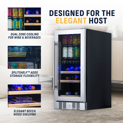 newair®-48-can-9-bottle-built-in-dual-zone-beverage-fridge-15