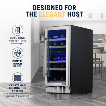 newair®-29-bottle-14-8-stainless-steel-built-in-dual-zone-wine-fridge