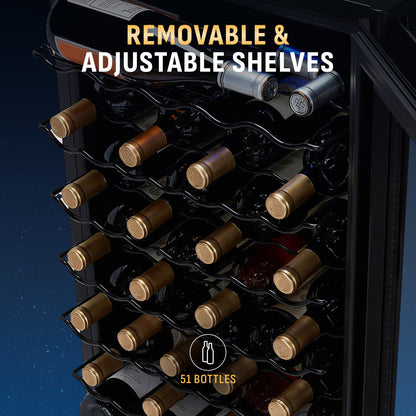 newair®-51-bottle-19-5-black-freestanding-wine-fridge