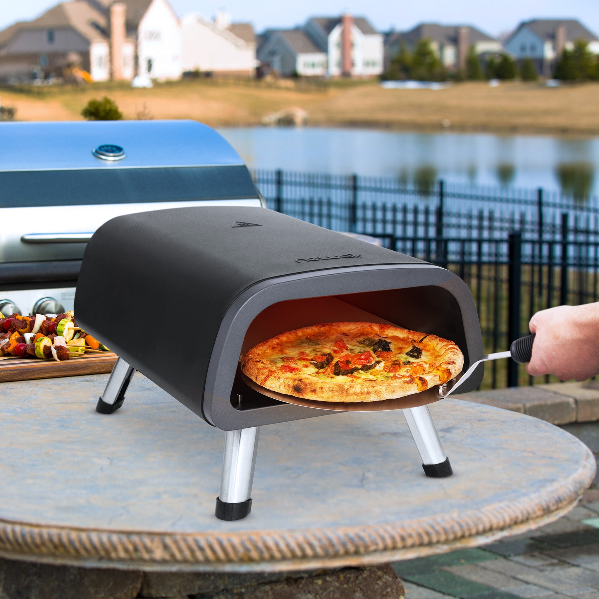 Meet Your New Favorite Indoor-Outdoor Pizza Oven