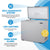 Newair 6.7 Cu. Ft. Compact Chest Freezer with Digital Temperature Control, Fast Freeze Mode, Door Activated Temperature Alarm, Wire Basket, Self-Diagnose Program, and LED Lighting Freezer Chests    