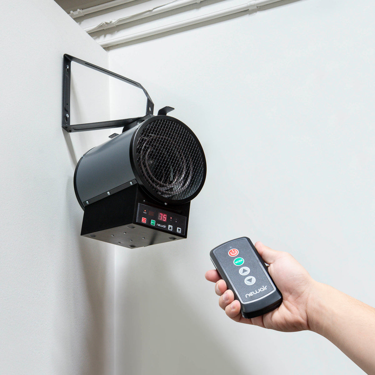 Newair® Electric Garage Heater - Freestanding or Ceiling/Wall Mounted