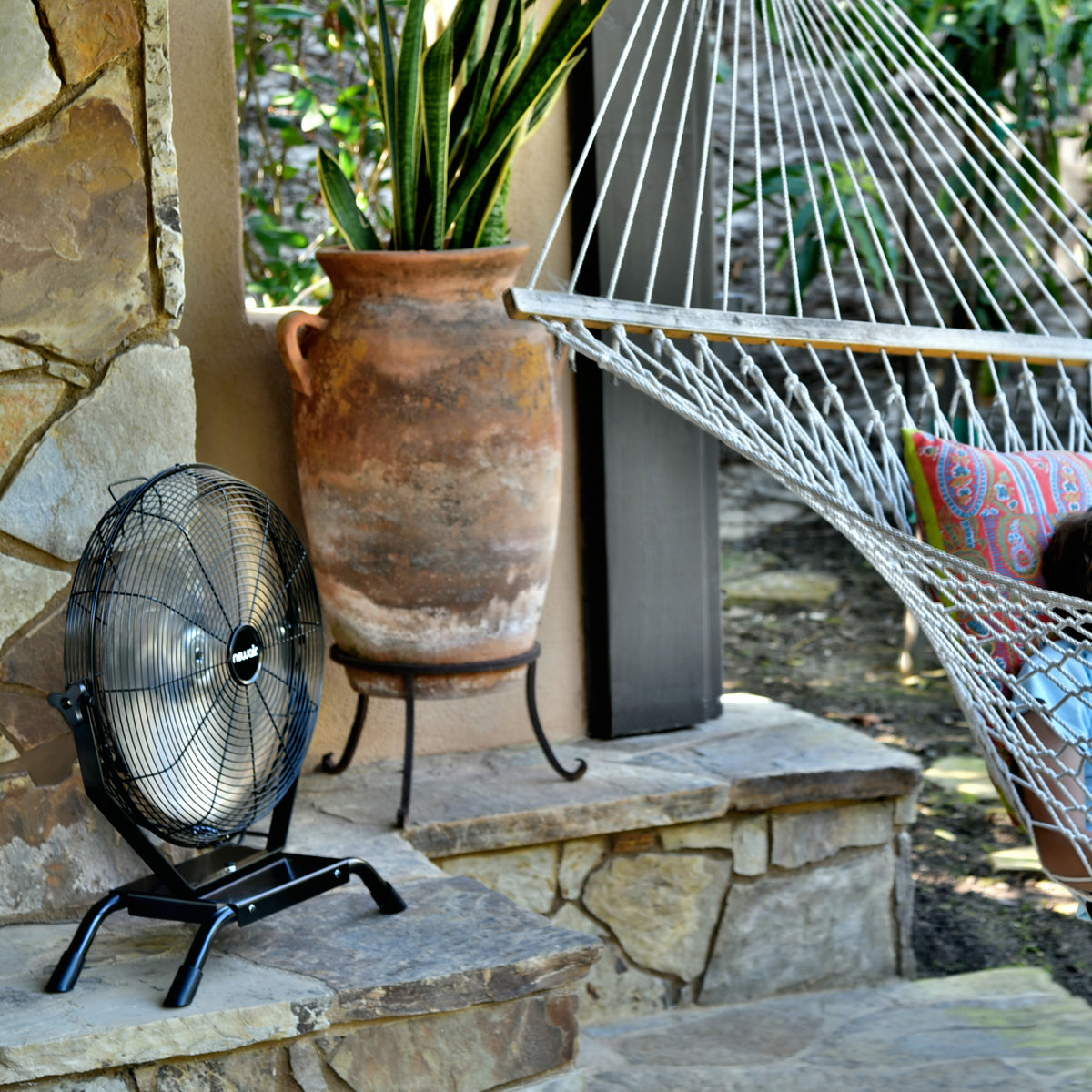Newair® 18" - 20" Outdoor-Rated Fan - Floor or Wall Mounted