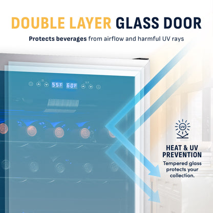 newair®-43-bottle-18-9-stainless-steel-freestanding-dual-zone-wine-fridge