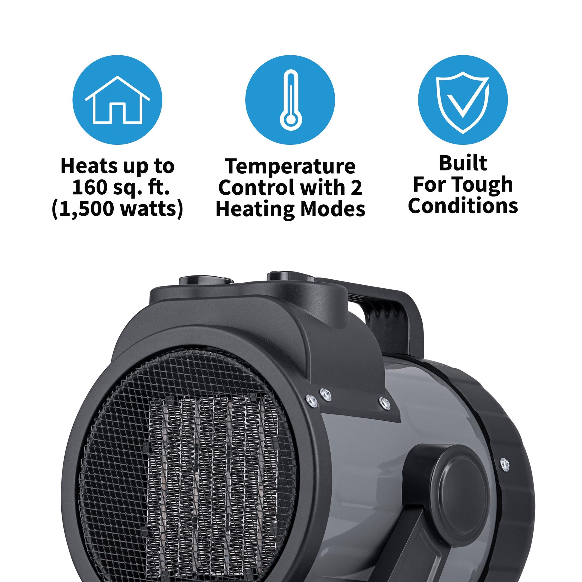 Portable Ceramic Electric Garage Heater 120v Newair