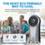 Newair Evaporative Air Cooler and Portable Cooling Fan, 470 CFM with CycloneCirculationTM and Energy Efficient Eco-Friendly Cooling, 3 Fan Speeds, 3 Modes, 7.5 Hr Timer and 1.45 Gallon Removable Water Tank, in Silver Residential Evaporative Coolers    