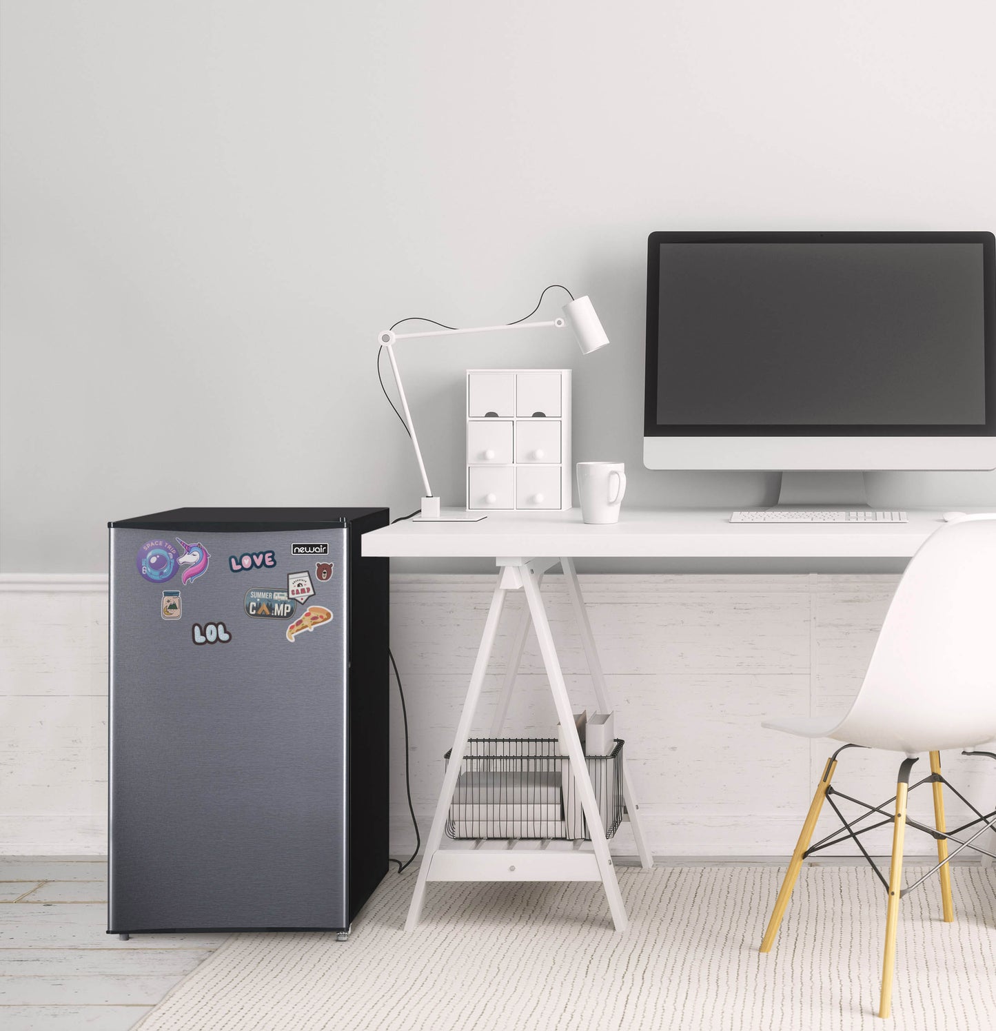 Newair® Compact Mini Fridge with Freezer, 3.3 Cu. Ft. - Black