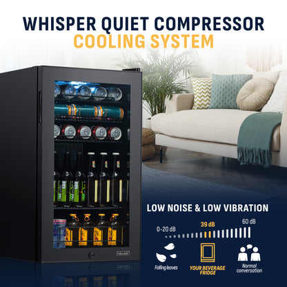 newair®-126-can-freestanding-black-beverage-fridge-18-8