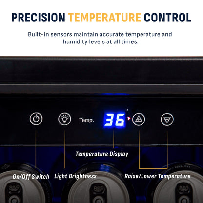 newair®-24-dual-zone-wine-and-beverage-fridge-in-stainless-steel