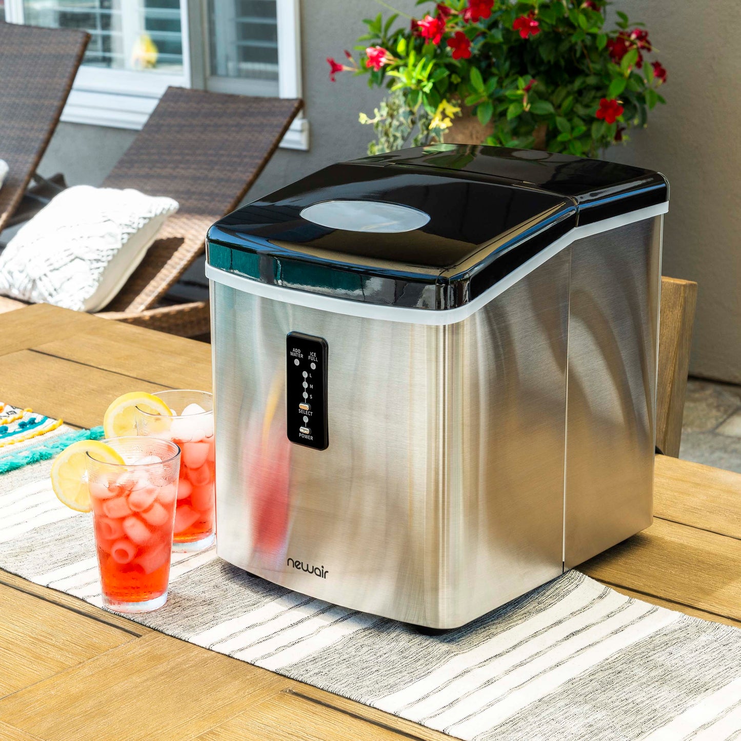 Newair® Countertop Ice Maker, Bullet Ice