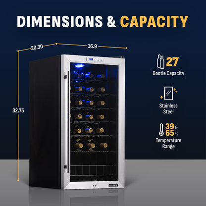 newair®-27-bottle-16-9-stainless-steel-freestanding-wine-fridge