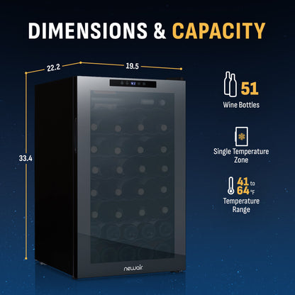 newair®-51-bottle-19-5-black-freestanding-wine-fridge