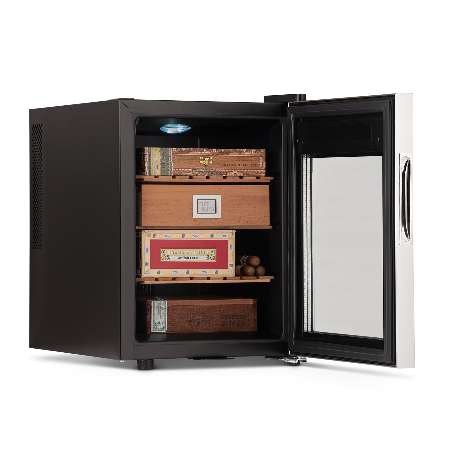 Newair® Electric Cigar Humidor with Opti-Temp™, 250-Count