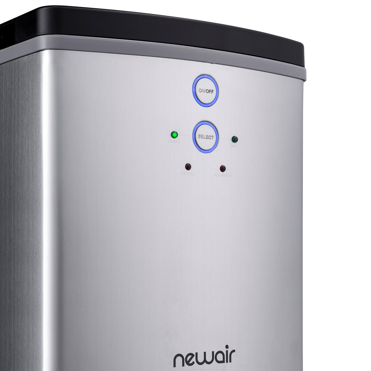 Newair® Countertop Ice Maker. Bullet Ice, 33 lbs/day - Black