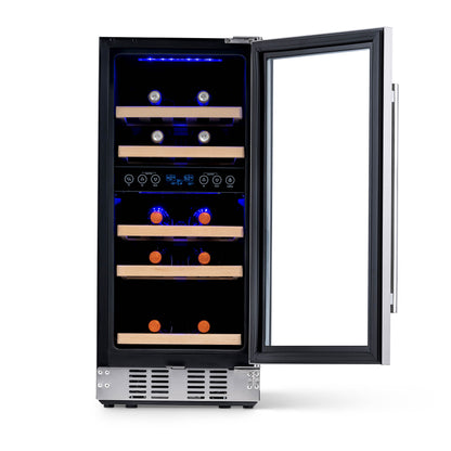 newair®-29-bottle-14-8-stainless-steel-built-in-dual-zone-wine-fridge