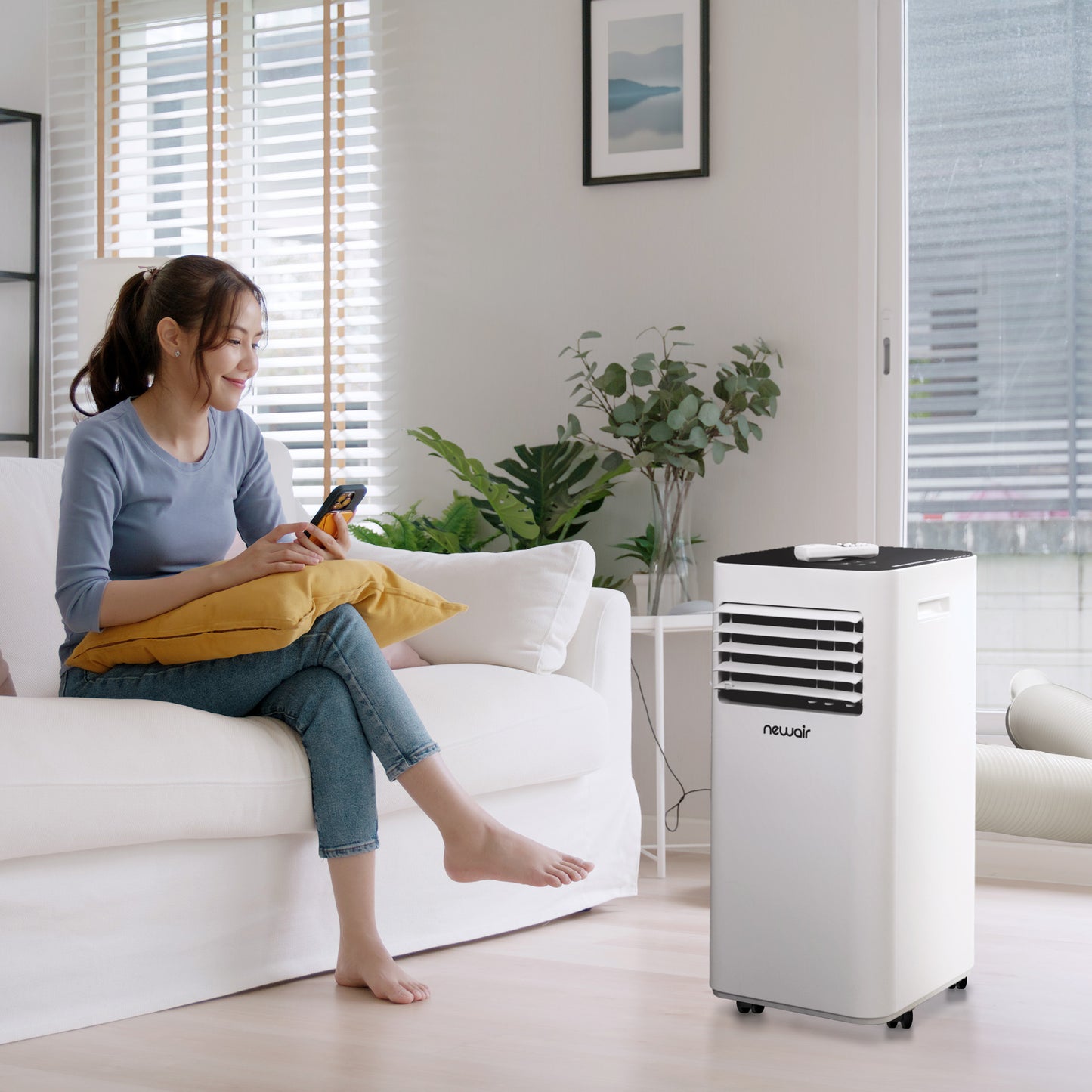Newair® 10,000 BTU Portable Air Conditioner, Dehumidifier, and Fan