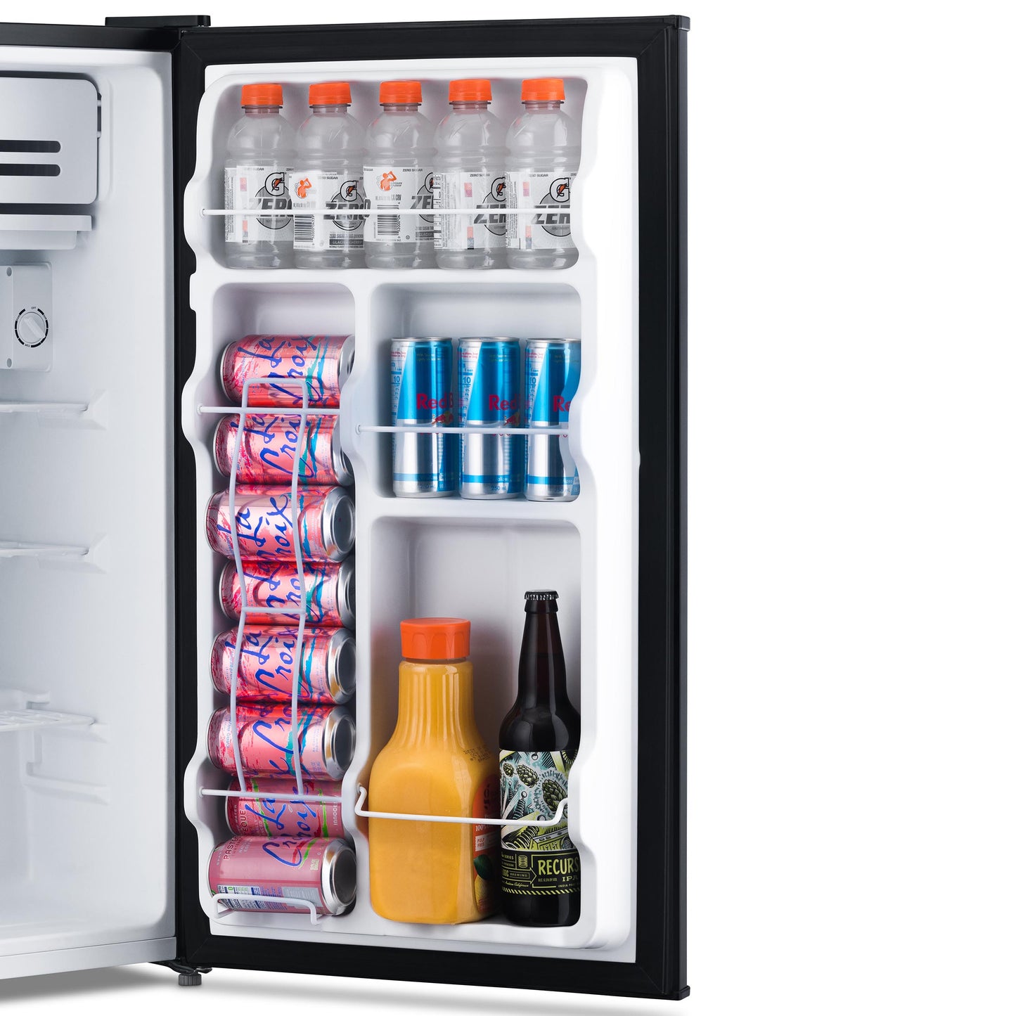 Newair® Compact Mini Fridge with Freezer, 3.3 Cu. Ft. - Black
