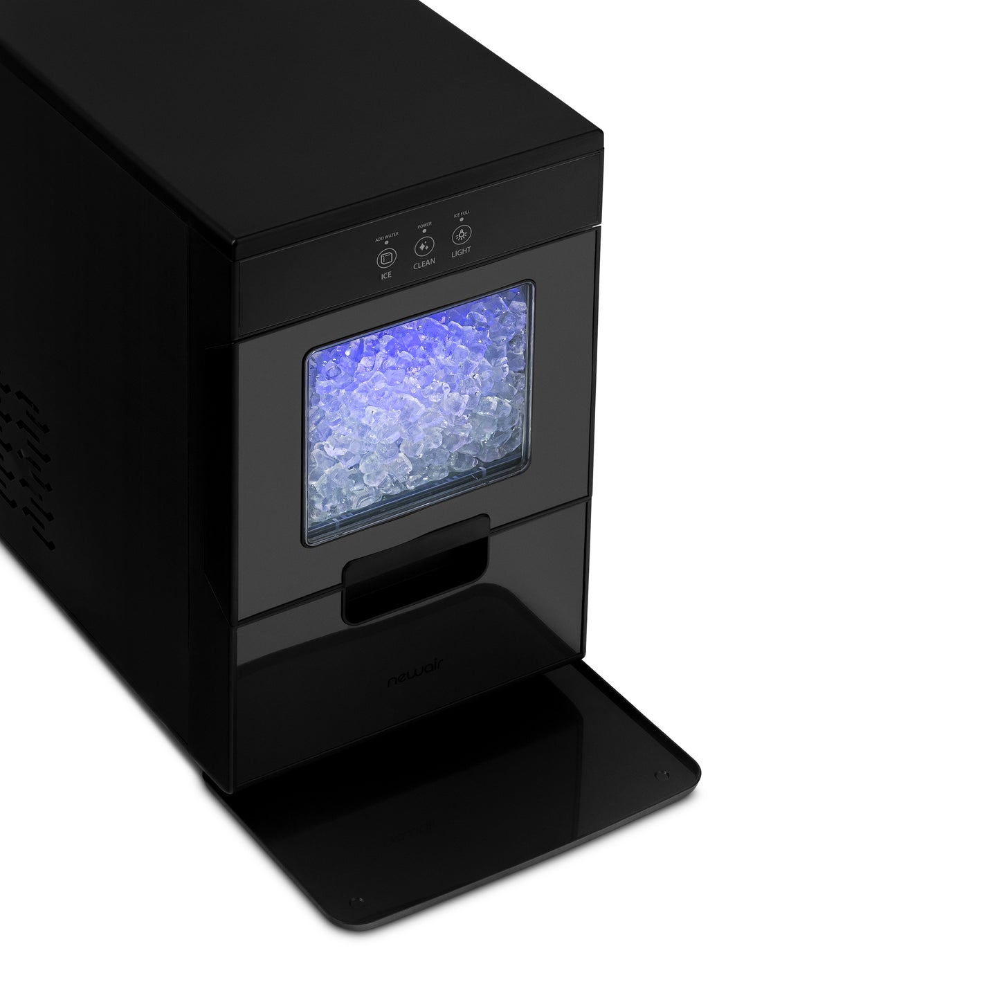Newair 44lb. Nugget Countertop Ice Maker with Self-Cleaning Function, Refillable Water Tank, Perfect for Kitchens, Offices, Home Coffee Bars, and More Ice Makers    