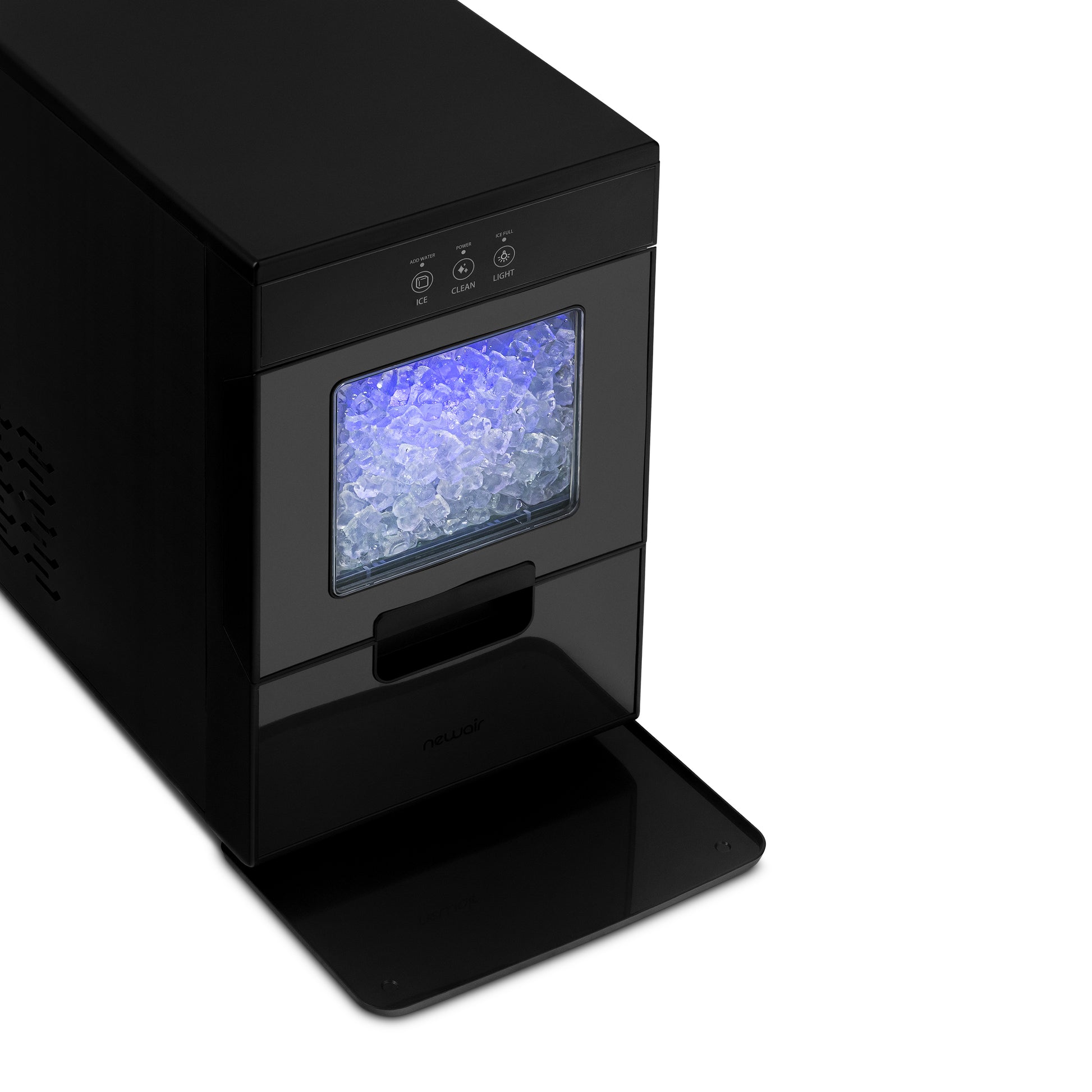 Newair 44lb. Nugget Countertop Ice Maker with Self-Cleaning Function, Refillable Water Tank, Perfect for Kitchens, Offices, Home Coffee Bars, and More Ice Makers    