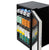 Newair 100 Can Beverage Fridge with Glass Door, Small Freestanding Mini Fridge in Stainless Steel Beverage Fridge    