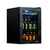 Newair 90 Can Freestanding Beverage Fridge in Onyx Black, with Adjustable Shelves and Lock Beverage Fridge    