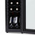 Luma® Shadowᵀᴹ Series Wine Cooler Refrigerator 12 Bottle, Freestanding Mirrored Wine Fridge with Double-Layer Tempered Glass Door & Compressor Cooling for Reds, Whites, and Sparkling Wine, 41f-64f Digital Temperature Control