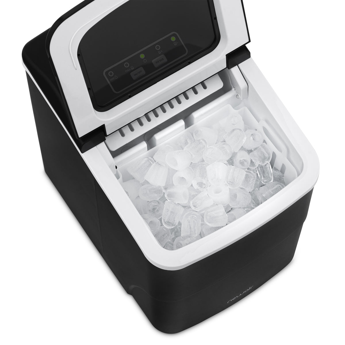 Newair® Countertop Bullet Ice Maker in Matte Black or Metallic Silver, 26 lbs/Day